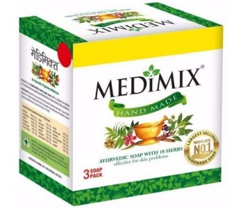 MEDIMIX AYURVEDIC 18 HERBS GREEN SOAP SET OF 5